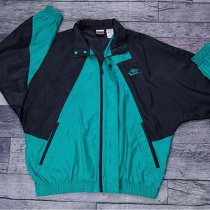 Vintage 90s Nike Color Block Windbreaker M